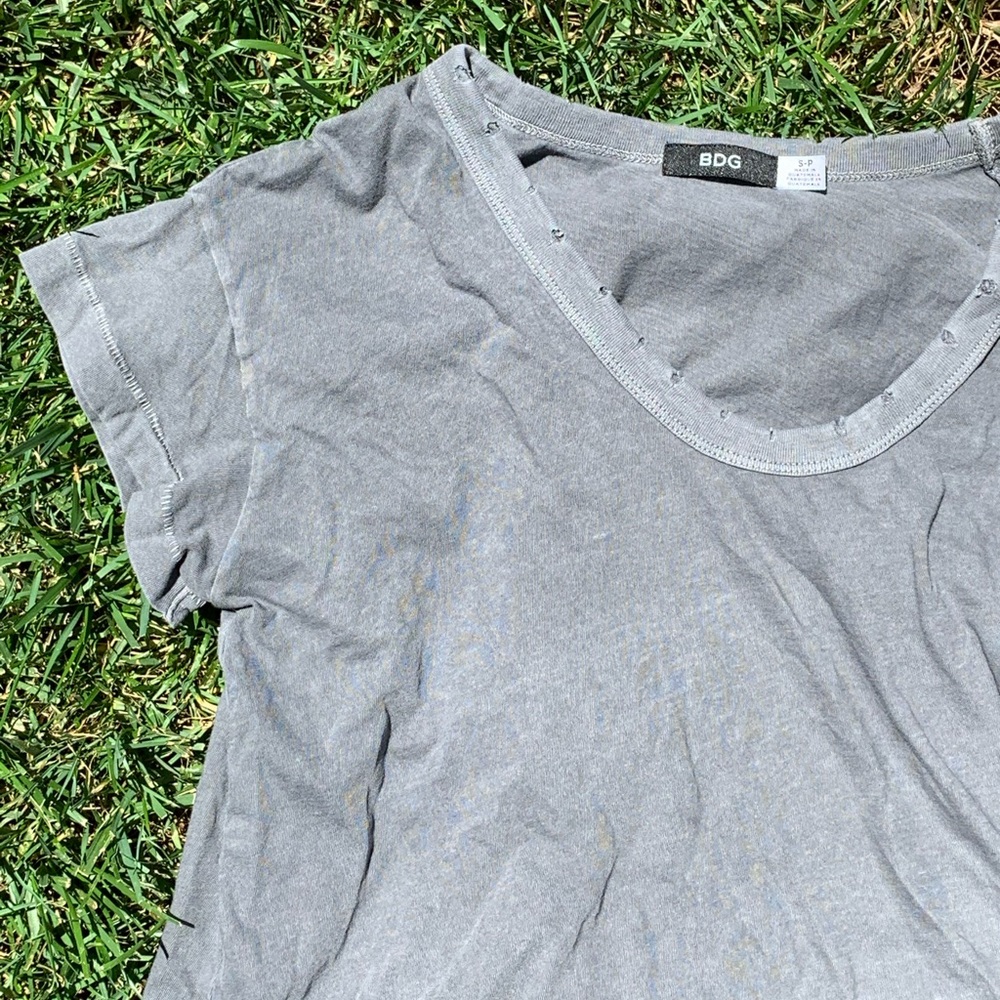urban outfitters bdg light grey t shirt!